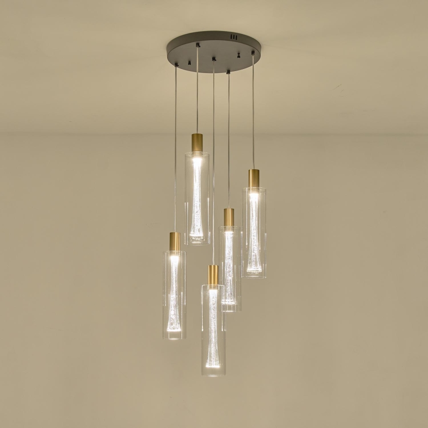 LED Luster na sajli LED/38W/230V 3000K