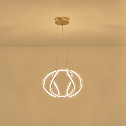 LED Luster na sajli LED/38W/230V 3000K