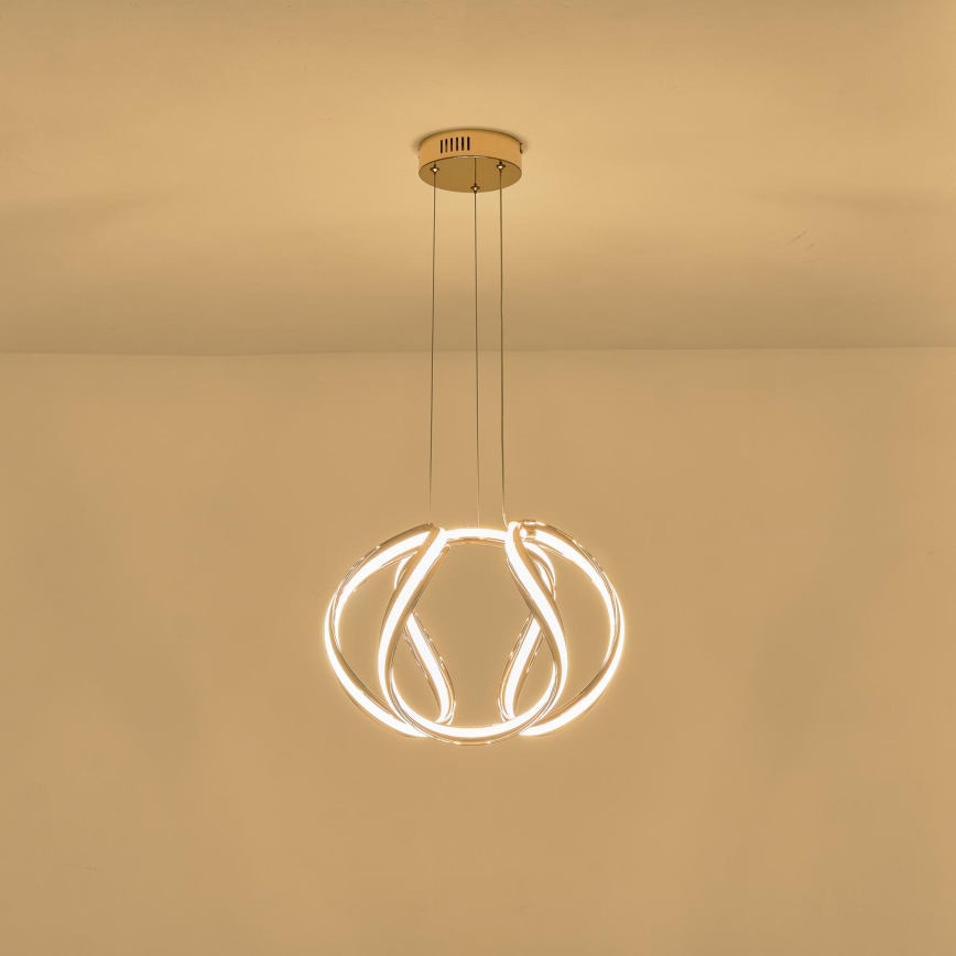 LED Luster na sajli LED/38W/230V 3000K