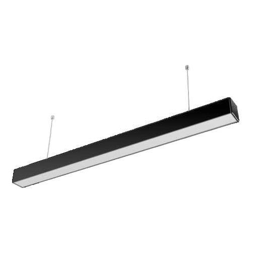 LED luster na sajli LED/40W/230V 120cm crna