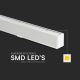 LED Luster na sajli LED/40W/230V 3000/4000/6400K bijela