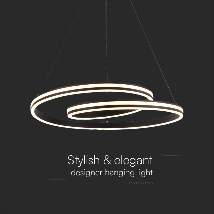 LED Luster na sajli LED/40W/230V 3000/4000/6400K