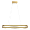 LED luster na sajli LED/45W/230V zlatna