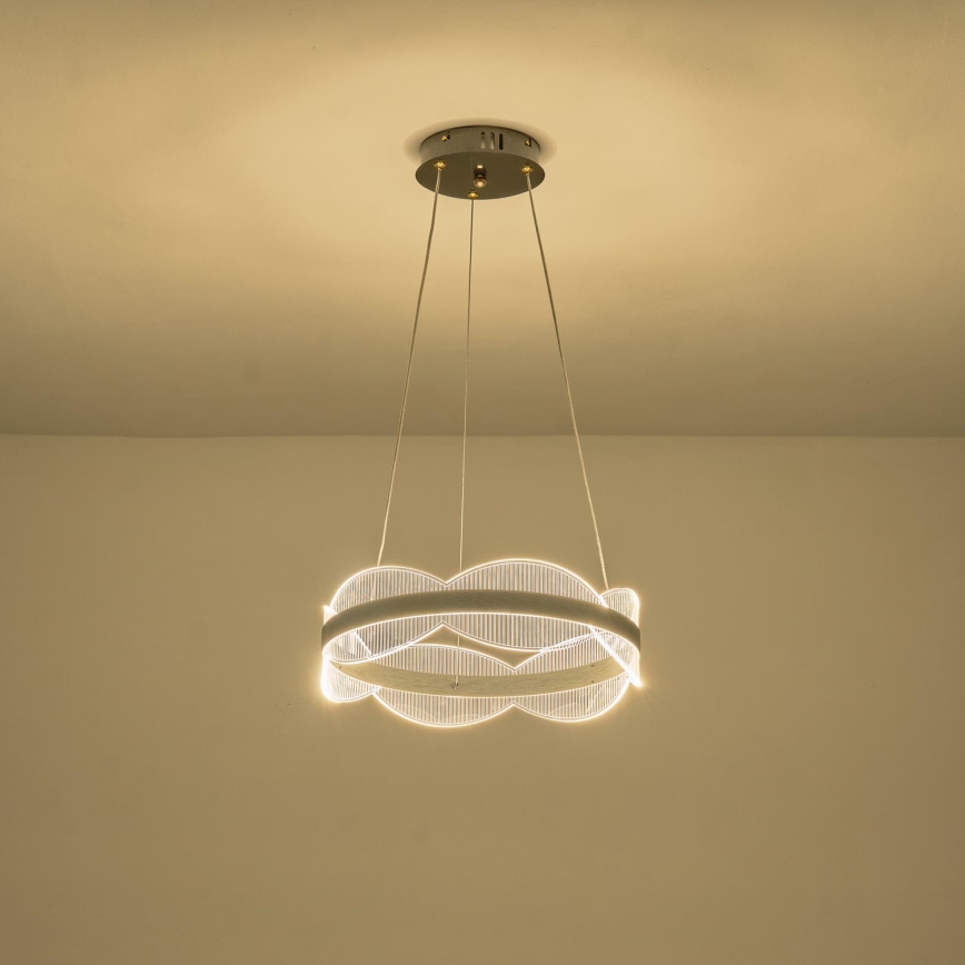 LED Luster na sajli LED/48W/230V 3000K