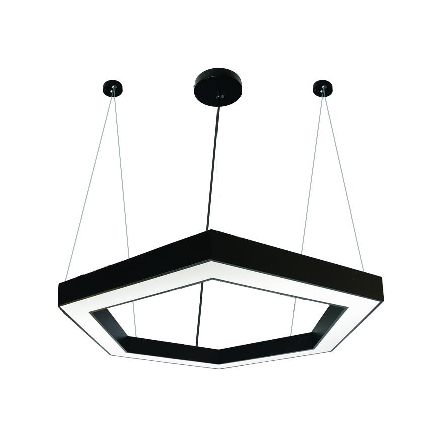 LED Luster na sajli LED/50W/230V 4000K pr. 100 cm