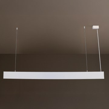 LED luster na sajli LED/55W/230V 3000/4000/6500K 120 cm bijela