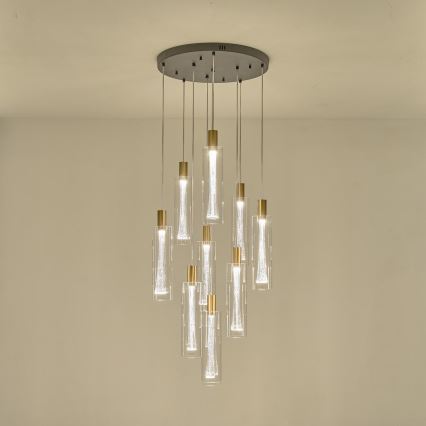 LED Luster na sajli LED/60W/230V 3000K