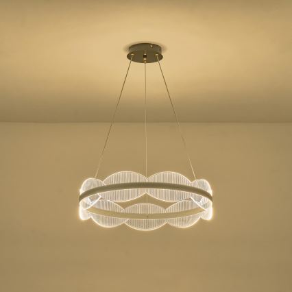 LED Luster na sajli LED/60W/230V 3000K