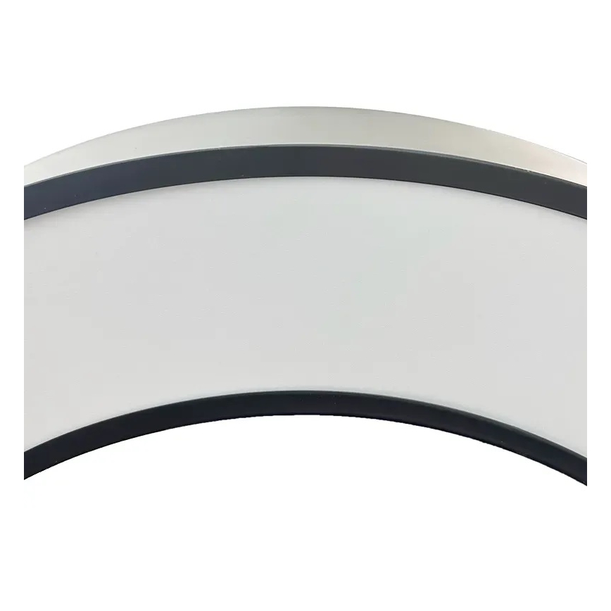 LED Luster na sajli LED/60W/230V 4000K pr. 120 cm crna