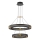 LED Luster na sajli LED/62W/230V 3000K 62x120 cm