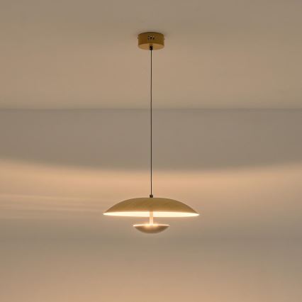 LED Luster na sajli LED/7W/230V 3000K pr. 34,5 cm