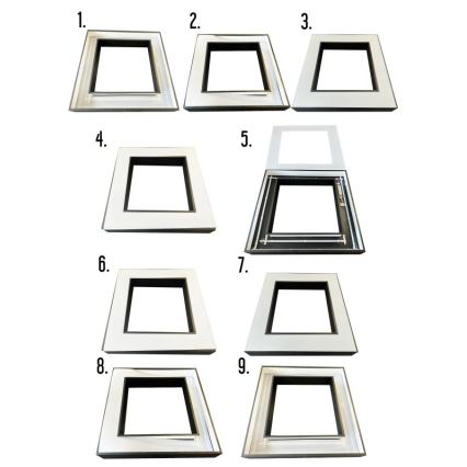 LED Luster na sajli LED/80W/230V 4000K 120x120 cm crna