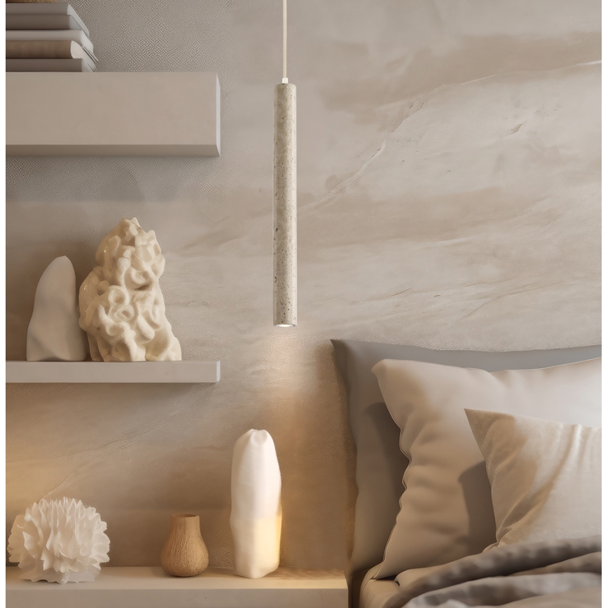 LED luster na sajli LEONARD LED/7W/230V bež