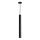 LED luster na sajli LEONARD LED/7W/230V crni
