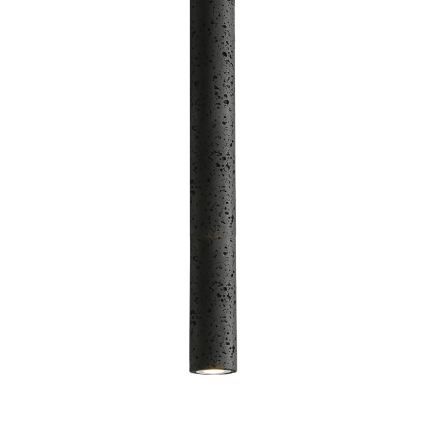 LED luster na sajli LEONARD LED/7W/230V crni