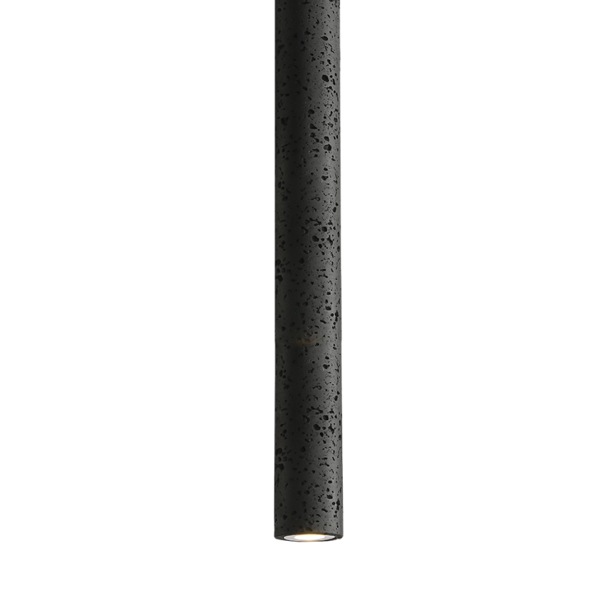 LED luster na sajli LEONARD LED/7W/230V crni