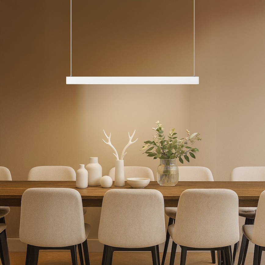 LED luster na sajli LINEA LED/36W/230V 3000/4000/5700K CRI 90 bijela