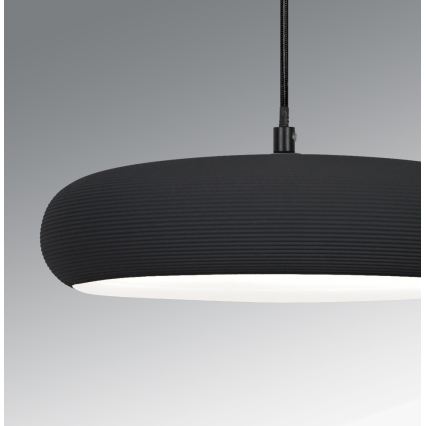 LED luster na sajli LOGAN LED/11W/230V crni