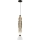 LED Luster na sajli LUCCO LED/18W/230V pr. 15 cm dimna