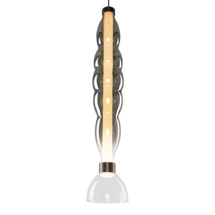 LED Luster na sajli LUCCO LED/18W/230V pr. 15 cm dimna