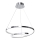 LED Luster na sajli LUCERO LED/48W/230V sjajni krom