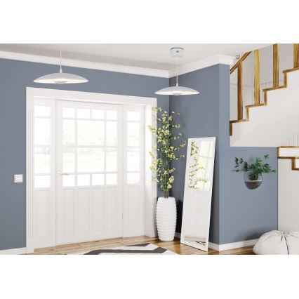 LED luster na sajli LUND LED/10W/230V bijela