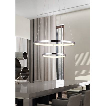 LED luster na sajli LUNE LED/40W/230V