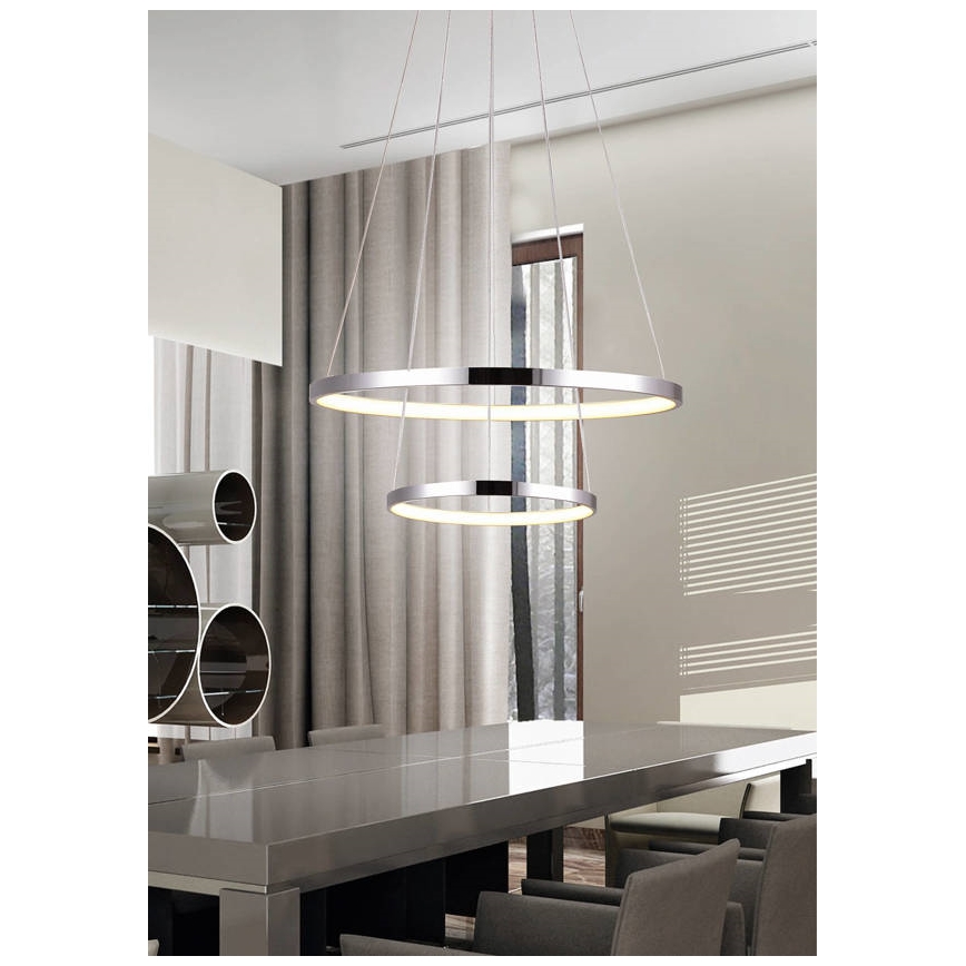 LED luster na sajli LUNE LED/40W/230V