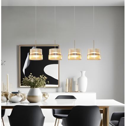 LED luster na sajli LUXE LED/46W/230V mesing