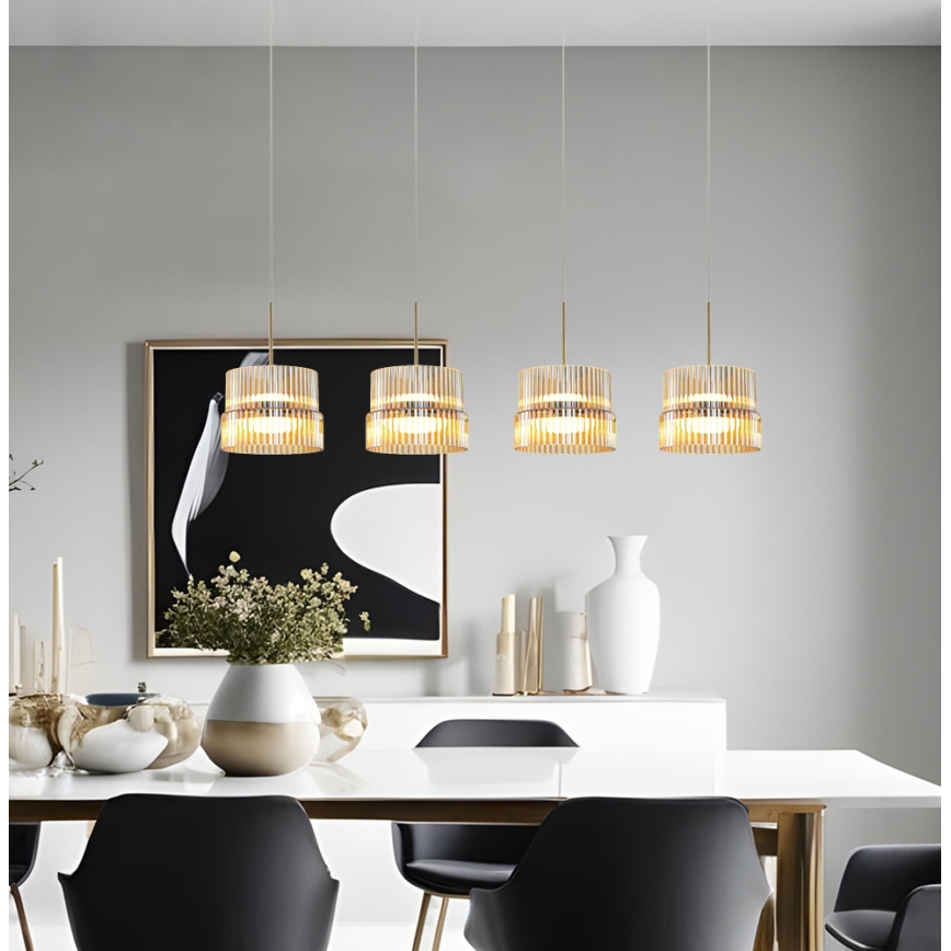 LED luster na sajli LUXE LED/46W/230V mesing