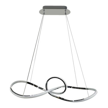 LED Luster na sajli MARCO LED/42W/230V sjajni krom