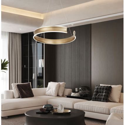 LED luster na sajli MARLEN LED/36W/230V zlatni