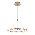 LED luster na sajli MARS LED/50W/230V 3000K zlatna