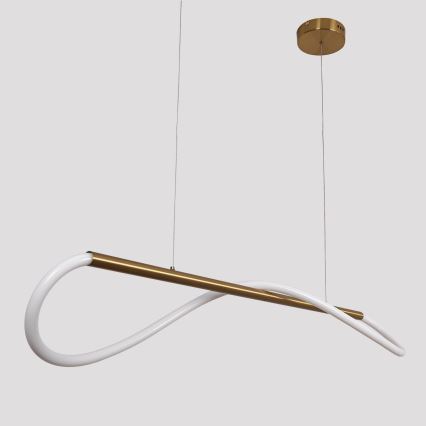 LED luster na sajli MELECA LED/24W/230V 3000/4000/6000K 100 cm zlatna