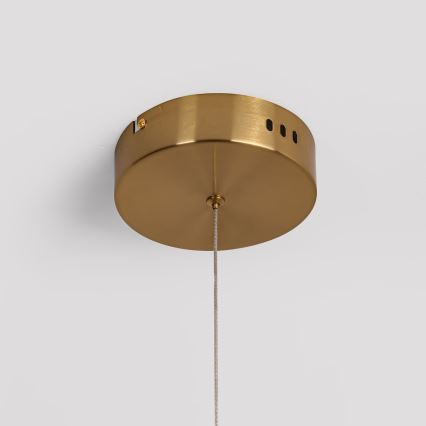 LED luster na sajli MELECA LED/24W/230V 3000/4000/6000K 100 cm zlatna