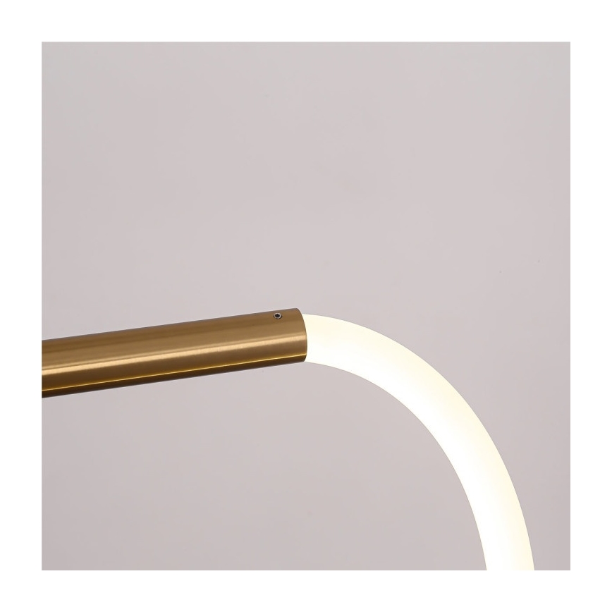 LED luster na sajli MELECA LED/36W/230V 3000/4000/6000K 160 cm zlatna
