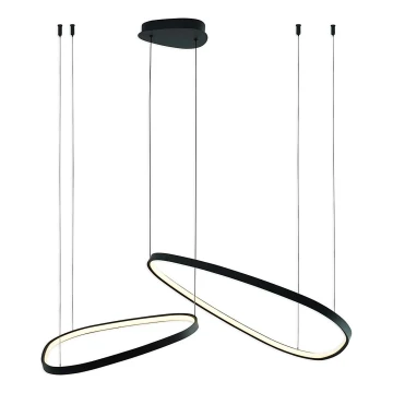 LED luster na sajli MICHELLE LED/48W/230V 4000K crna