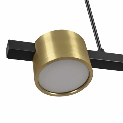 LED Luster na sajli MIRELLA 3xGX53/6W/230V zlatna/crna