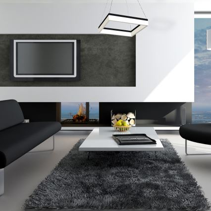LED Luster na sajli NERO 1xLED/32W/230V