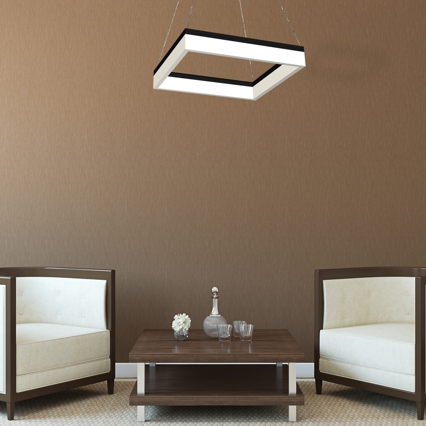 LED Luster na sajli NERO 1xLED/32W/230V