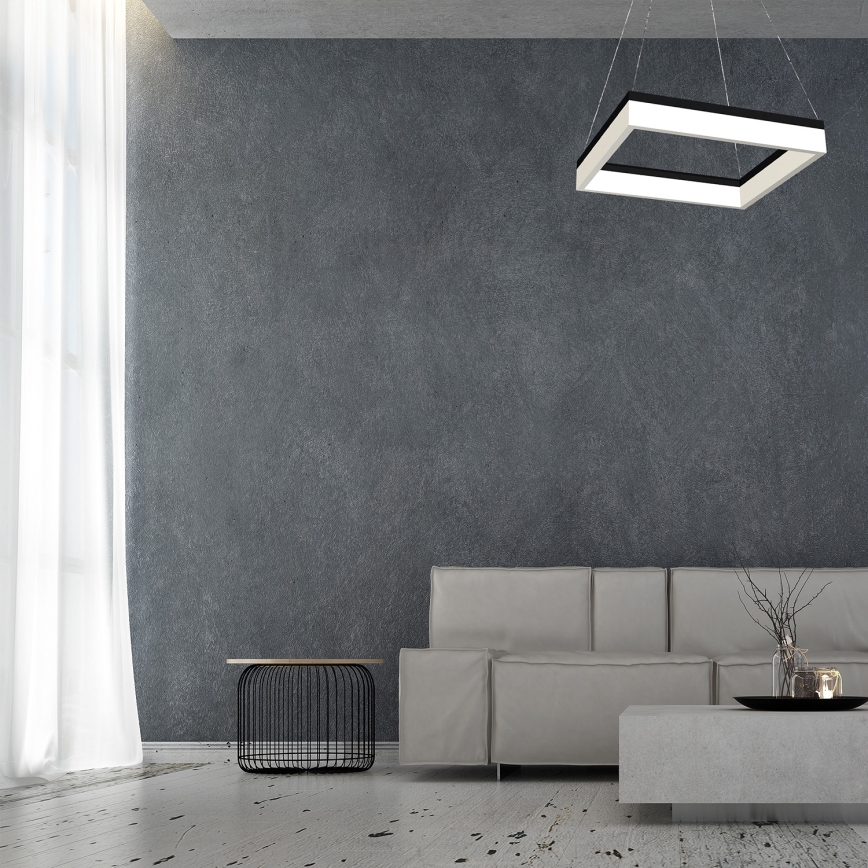 LED Luster na sajli NERO 1xLED/32W/230V