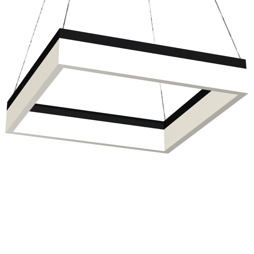 LED Luster na sajli NERO 1xLED/32W/230V