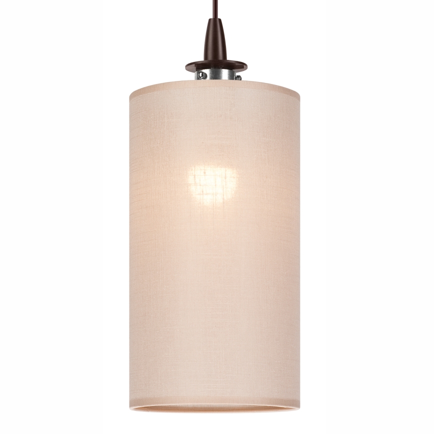 LED Luster na sajli NOEL MINI 1xE27/60W/230V bež