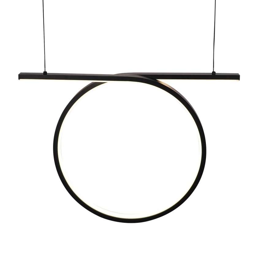 LED luster na sajli ODETTA LED/30W/230V 4000K crna