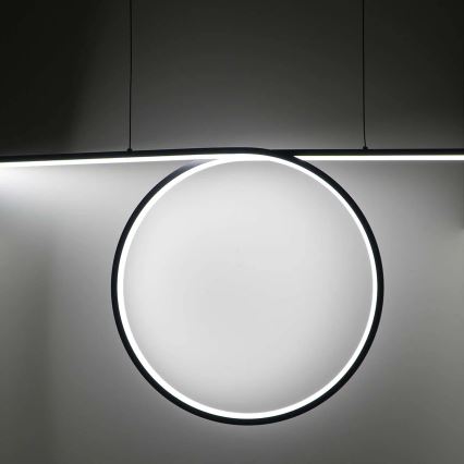 LED luster na sajli ODETTA LED/42W/230V 4000K crna