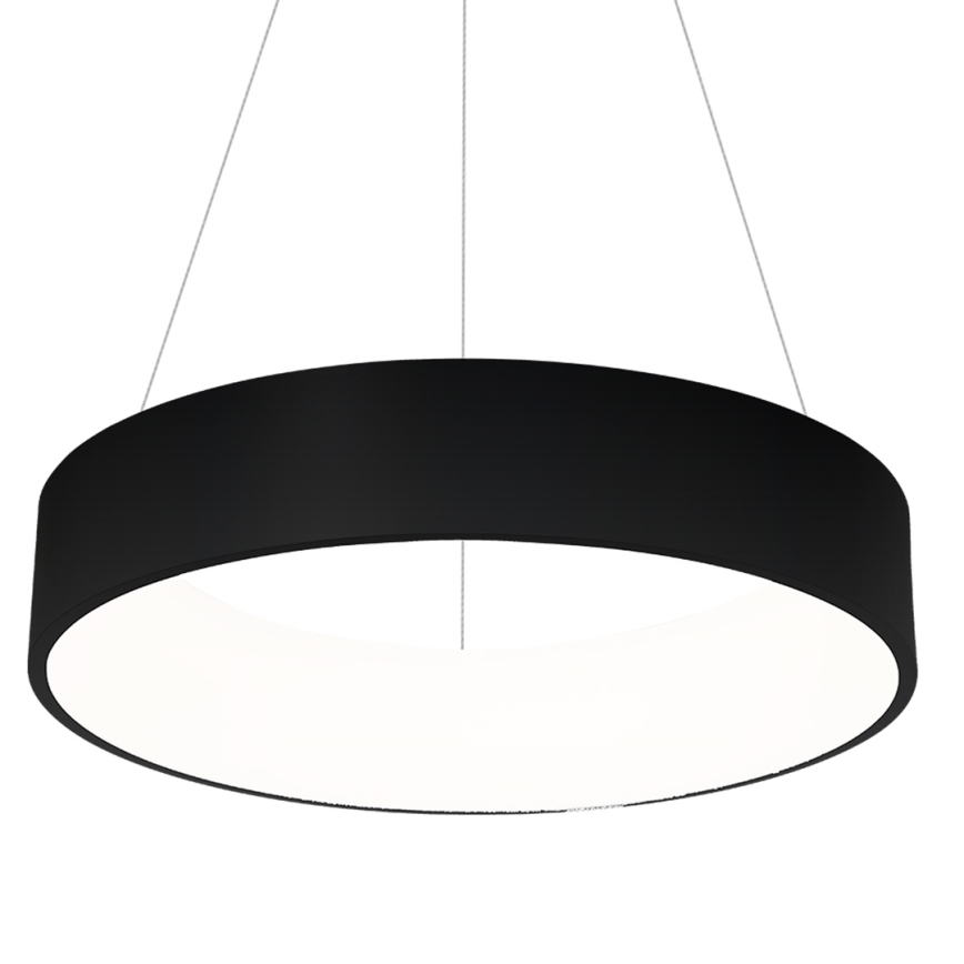 LED Luster na sajli OHIO BLACK LED/24W/230V