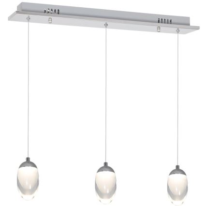 LED Luster na sajli OVO 3xLED/5W/230V