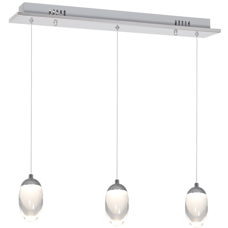 LED Luster na sajli OVO 3xLED/5W/230V