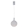 LED Luster na sajli PERFORATO LED/6,3W/230V 3000K sjajni krom pr. 20 cm