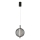 LED luster na sajli PUMA LED/10W/230V Ø 20 cm crni